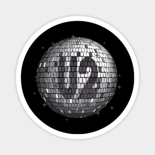 U2 Disco Ball | Monochromatic Magnet